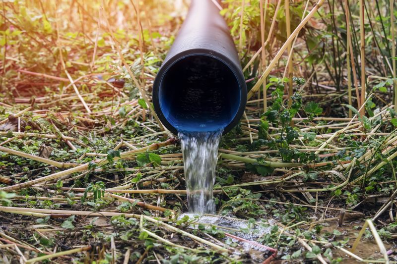 Drainage Setup in Fall