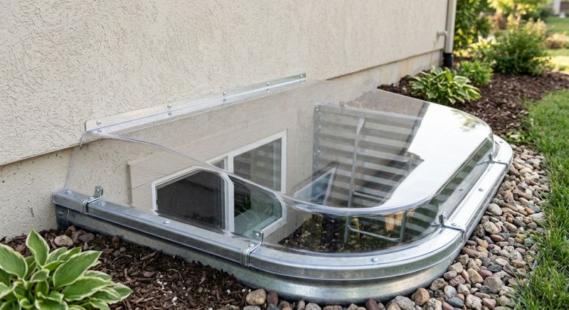Window Well Cover Installation in Conroe, TX