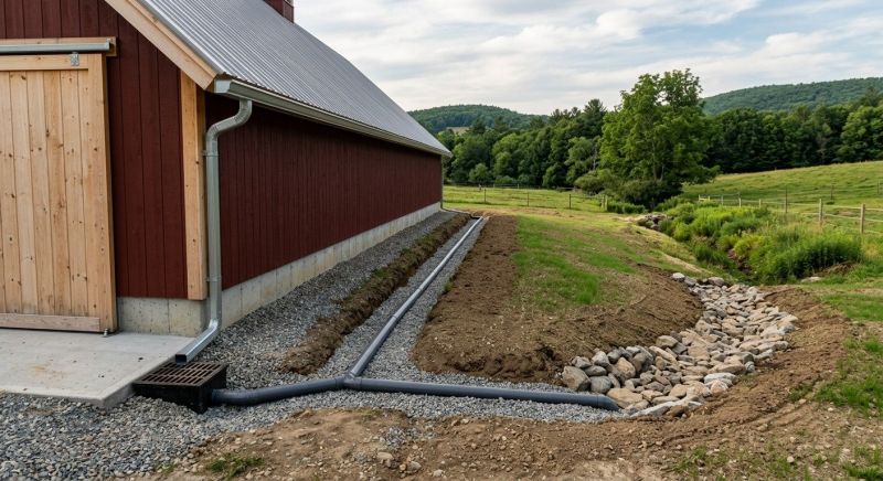Barn Drainage Installation Service